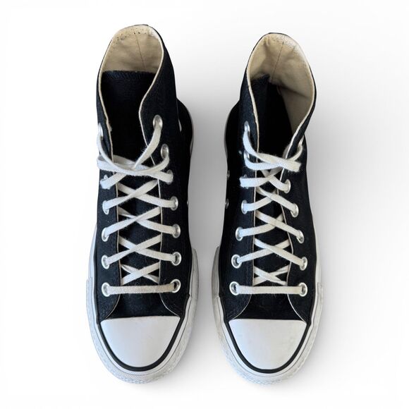 Converse Chuck Taylor All Star Platform High-Top Sneakers Women's Size 6 Black - Picture 8 of 10